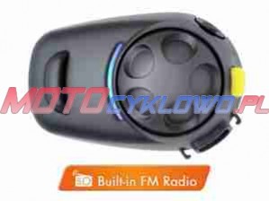 Intercom SENA SMH5-FM Bluetooth 3.0 do 700 m z radiem FM oraz uniwersalnym zestawem mikrofonów