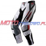 Spodnie motocyklowe MSR NXT WHITE/GREY 32
